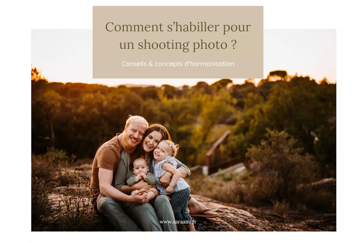 S’habiller pour un shooting photo