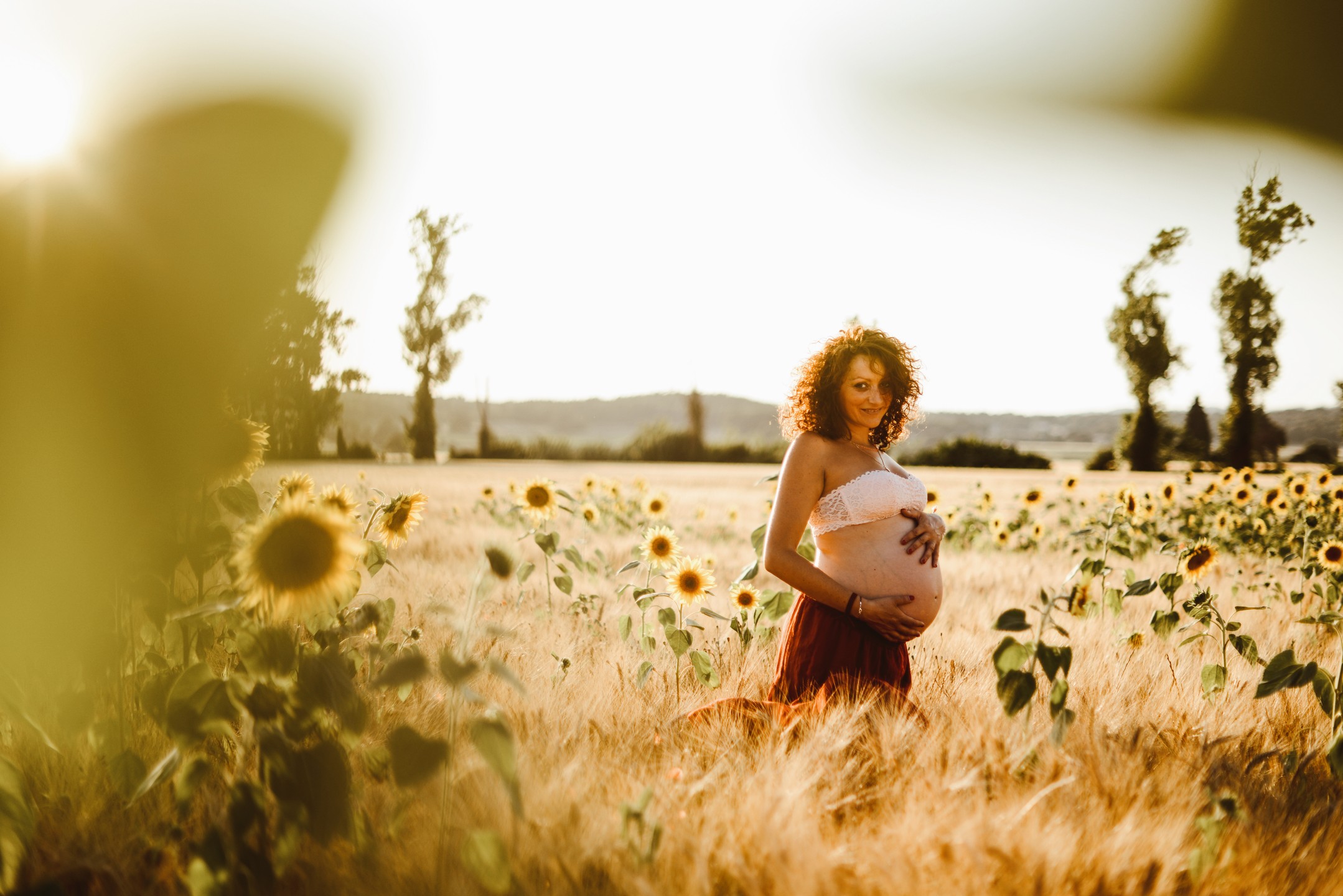 Photographe grossesse bébé 83 nature