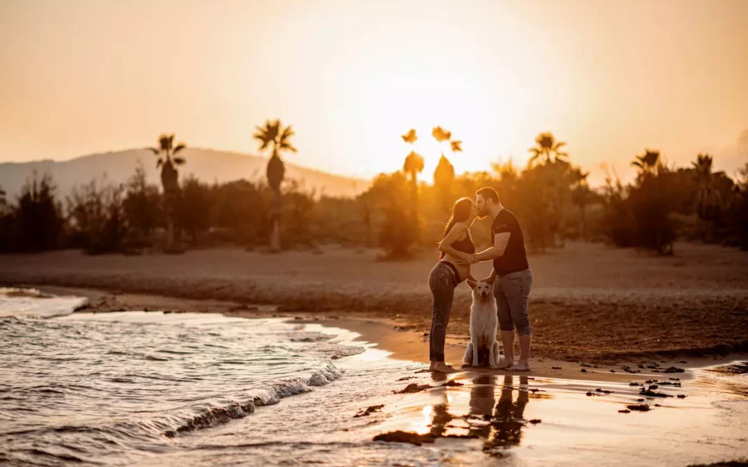 Séance photo grossesse à la plage de St Aygulf