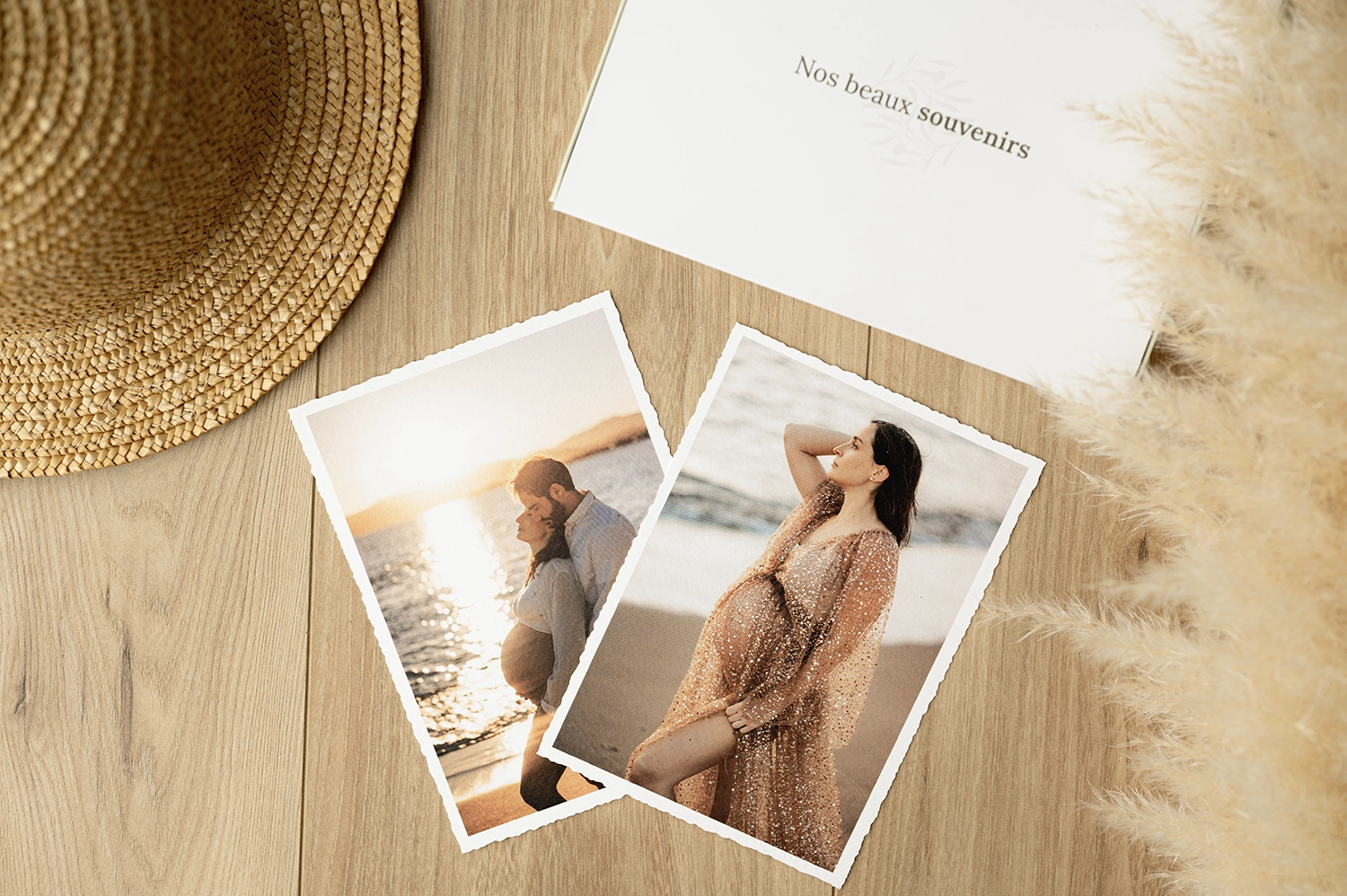 coffret photo shooting grossesse