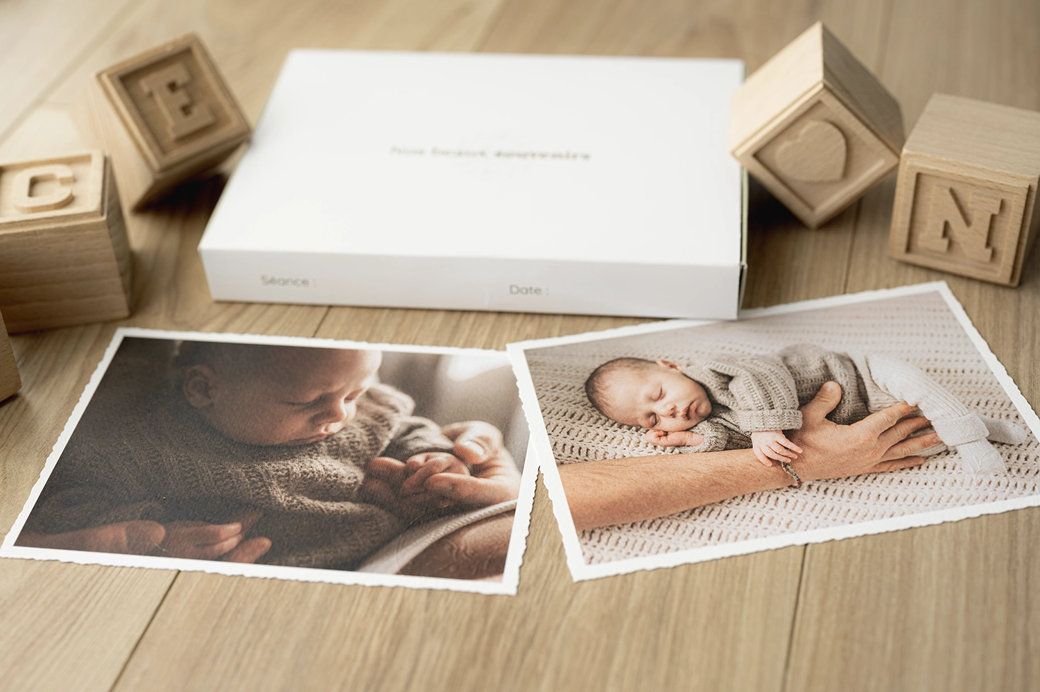 impressions-photos-naissance-var coffret photo shooting grossesse