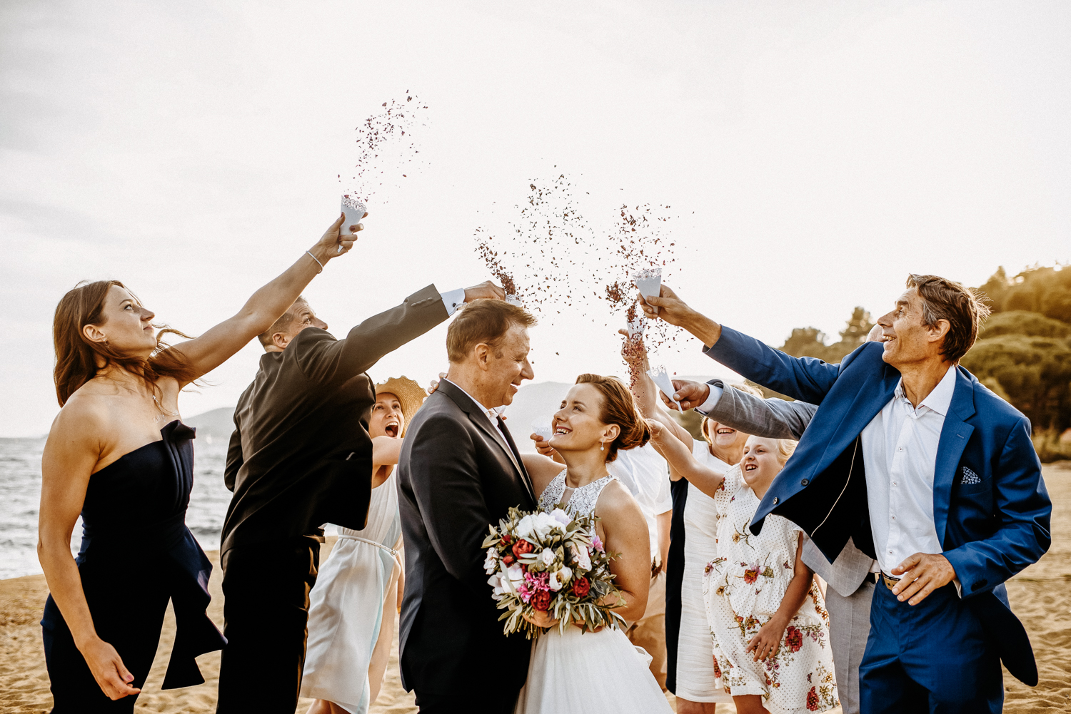 photographe mariage sur plage var