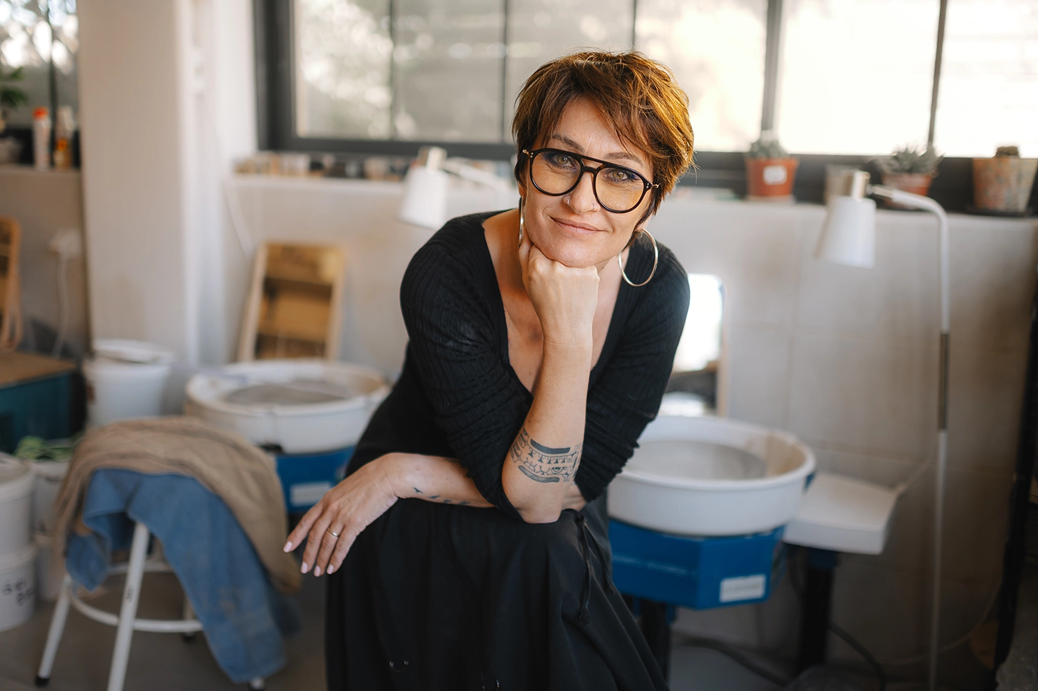 portrait artiste ceramique Provence