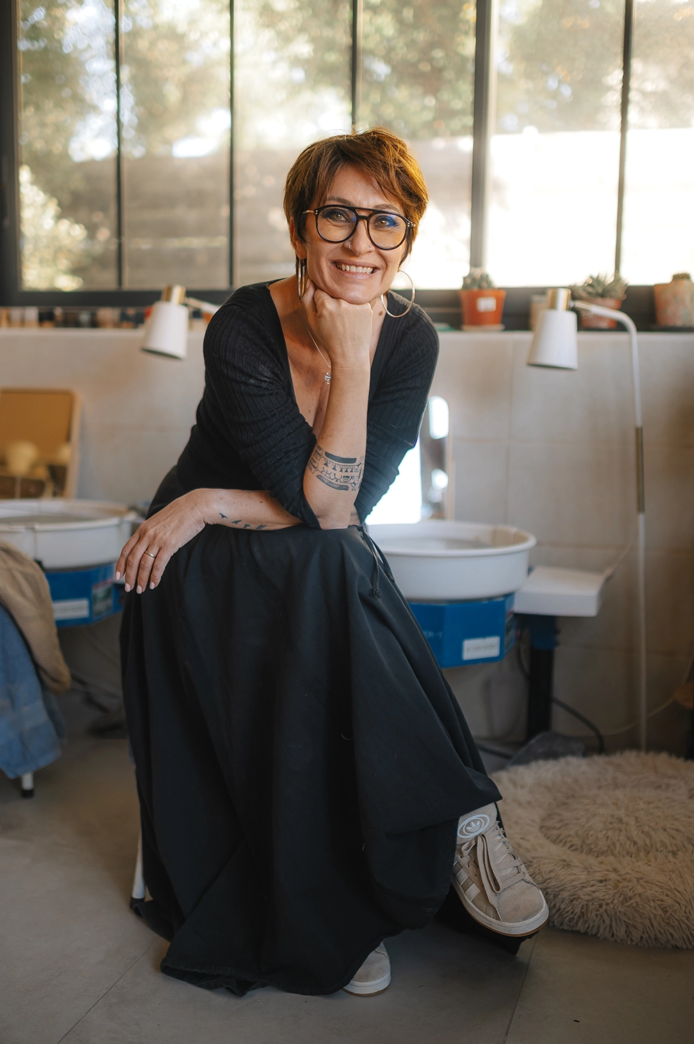 portrait photo de femme en extérieur