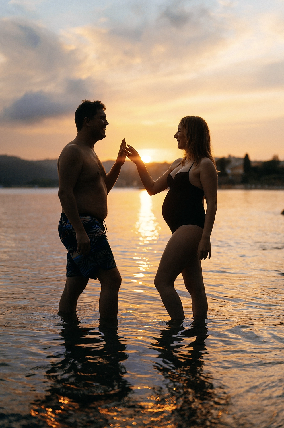 photo femme enceinte plage Ramatuelle